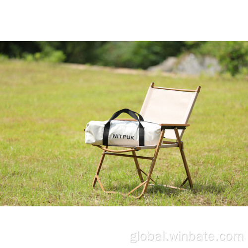 Outdoor Camping Folding Chair Custom OEM ODM Outdoor Wooden Camping Folding Chair Supplier